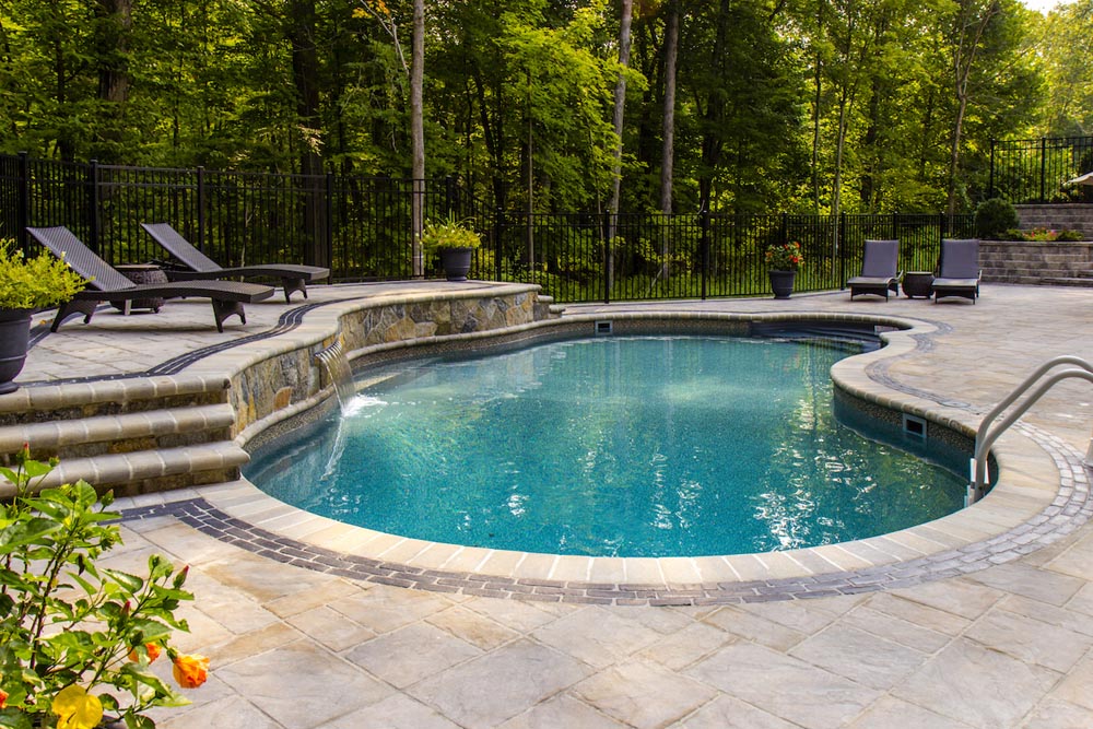 Custom inground pool